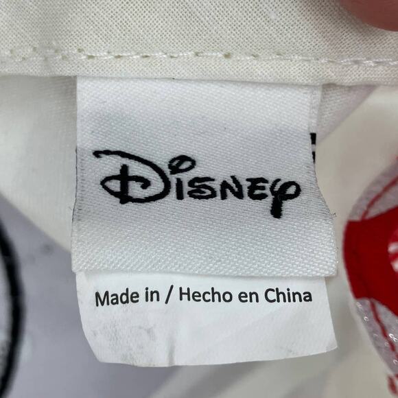 Disney Red White Black Sparkle Polka Dot Minnie Mouse Adjustable Baseball Hat - Picture 2 of 10